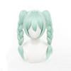 Eileen Hatsune Miku Hatsune Bunny Cosplay Miku Wig for Halloween Christmas Disguise Heat Resistant Wig Cultural Festival Net [Dedicated Included]