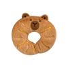 Creative Piggy Bread Capybara Cartoon Brooch Doll Toy Figurine Pin