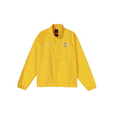 City Edition DNA Los Angeles Lakers Спортивная куртка с длинным рукавом Мужская верхняя одежда Желтый CD3061-728