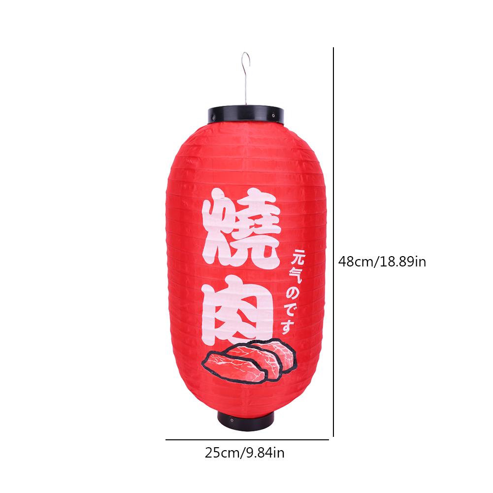 Japanese Style Holiday Ornament Lantern Coloured Painting Festival Decoration Lantern Restaurant Decor Ornament Pub House Decor