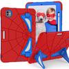 For iPad Pro 11 (2025)/11 (2024) Case Silicone+PC Kickstand Tablet Cover