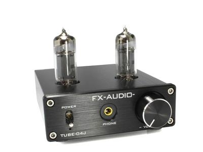 FX-AUDIO- TUBE-04J [Черный] Гибридный интегральный усилитель на вакуумных лампах (Вакуумная лампа + Цифровой усилитель IC)