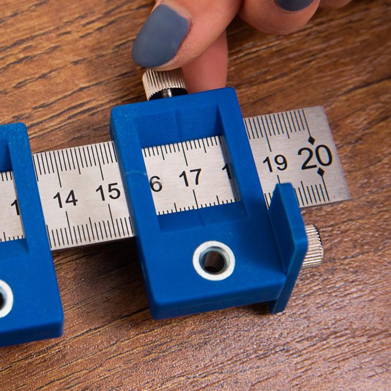 Локатор отверстий для ручек по дереву, многофункциональный вспомогательный инструмент для деревообработки, дверная ручка шкафа, установка дырокола