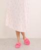 Narue Rib Knit Ice Cream Frill Dress Cool-Touch 24-31022-PK-M-L