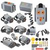 Zylopa 48-piece Technic-Motors Power Supply Function Set Is Compatible with Major Brands of Technic-Parts-Pieces Servo Motor Cases