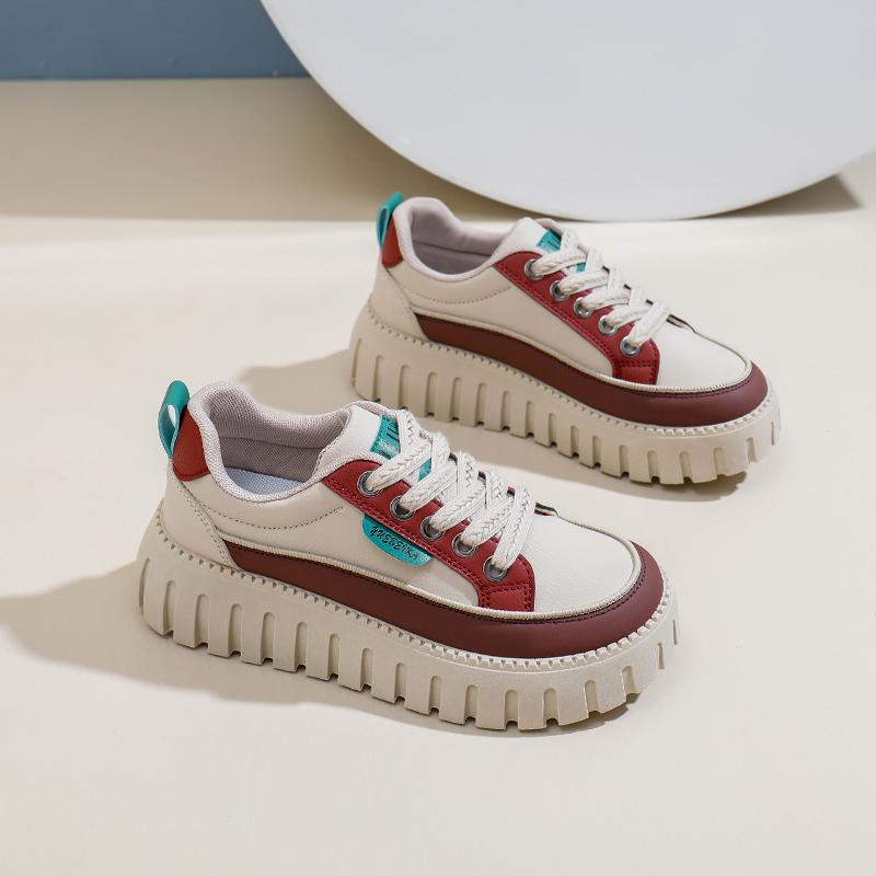 Fashion 2024 New Sports Shoes Women's Shoes Summer Fashion Student Casual Thick-soled Sports Women's Thick-soled Shoes