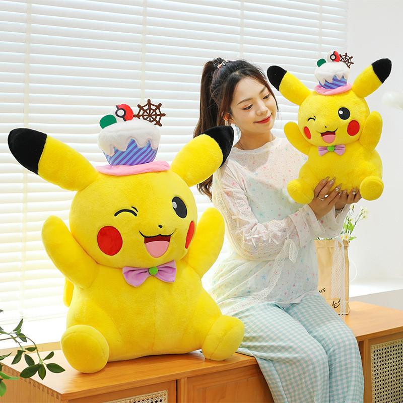 Pikachu Toy Plush Cute Cartoon Soft Short Velvet Children Doll Gift