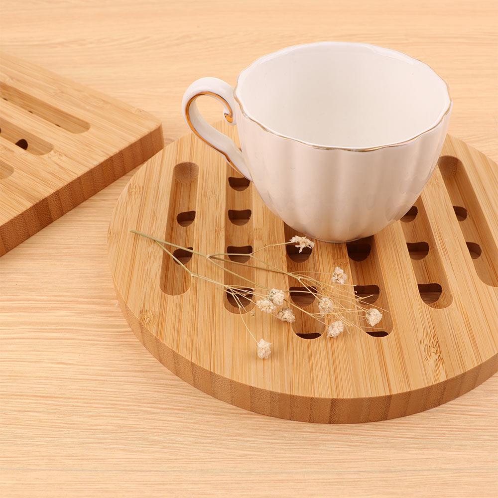 Кухня Натуральный Термостойкий Нескользящий Изоляционный Коврик Держатель для Посуды Подставка под Горячее Подставка для Сковороды