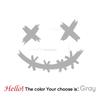 Motorcycle Helmet Decals Car Reflective Water-Repellent Smile Face Decal Motocross Auto Rear Window  Decals