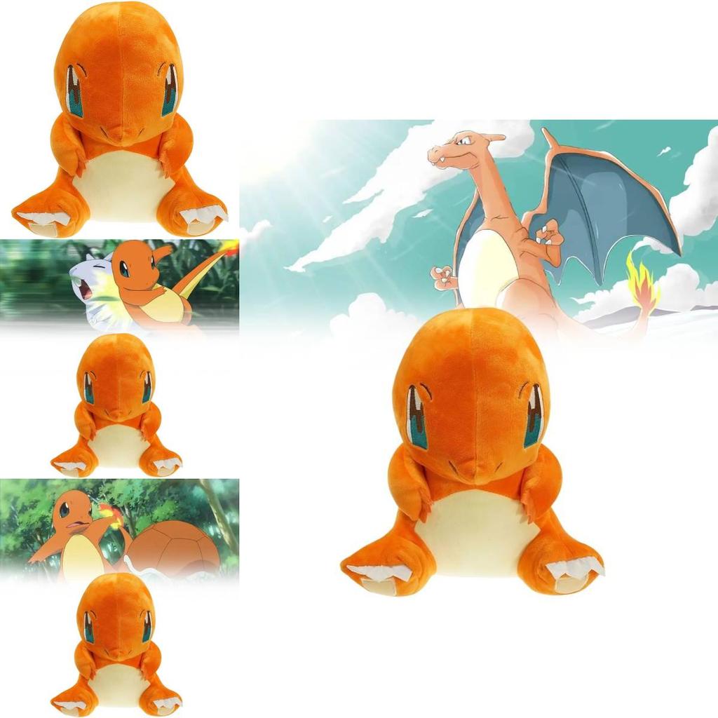 Charmander Plush Pokemon Toy Cartoon Stuffed Doll Cute Decoration Kids Gift