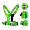 LED Reflective Running Vest,Adjustable Elastic Running Gear LED Light Up Vest Perfect for Running,Walking,Cycling