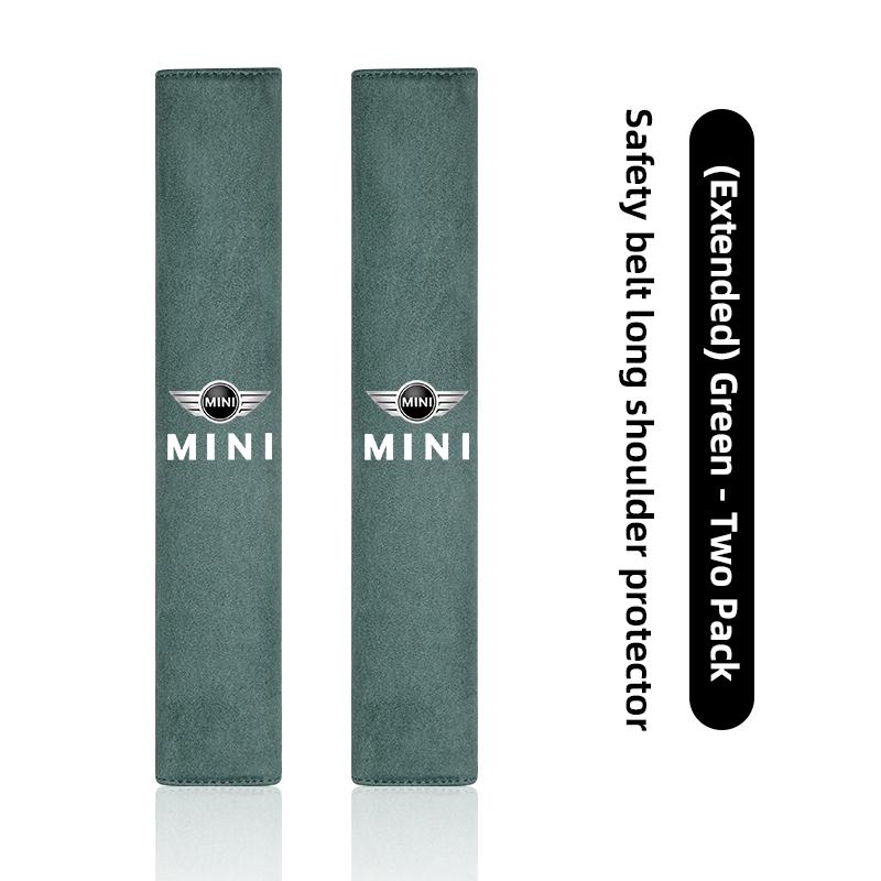 Car Seat Belt Shoulder Cushion Covers Shoulder Protection Pad For MINI Cooper R56 F56 R50 JCW Cabrio Aceman Countryman Clubman a2