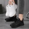 Sneakers Women's White Shoes Women's Flat-bottomed Leather Surface Waterproof Sports and Leisure Shoes Soft Sole Wear-resistant Ultra-light