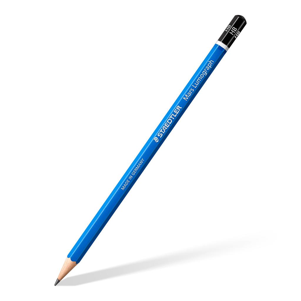 Карандаш Staedtler Mars Lumograph 24 Твердость Рисование 100 G24 Черный Набор, Градации, Карандаши,