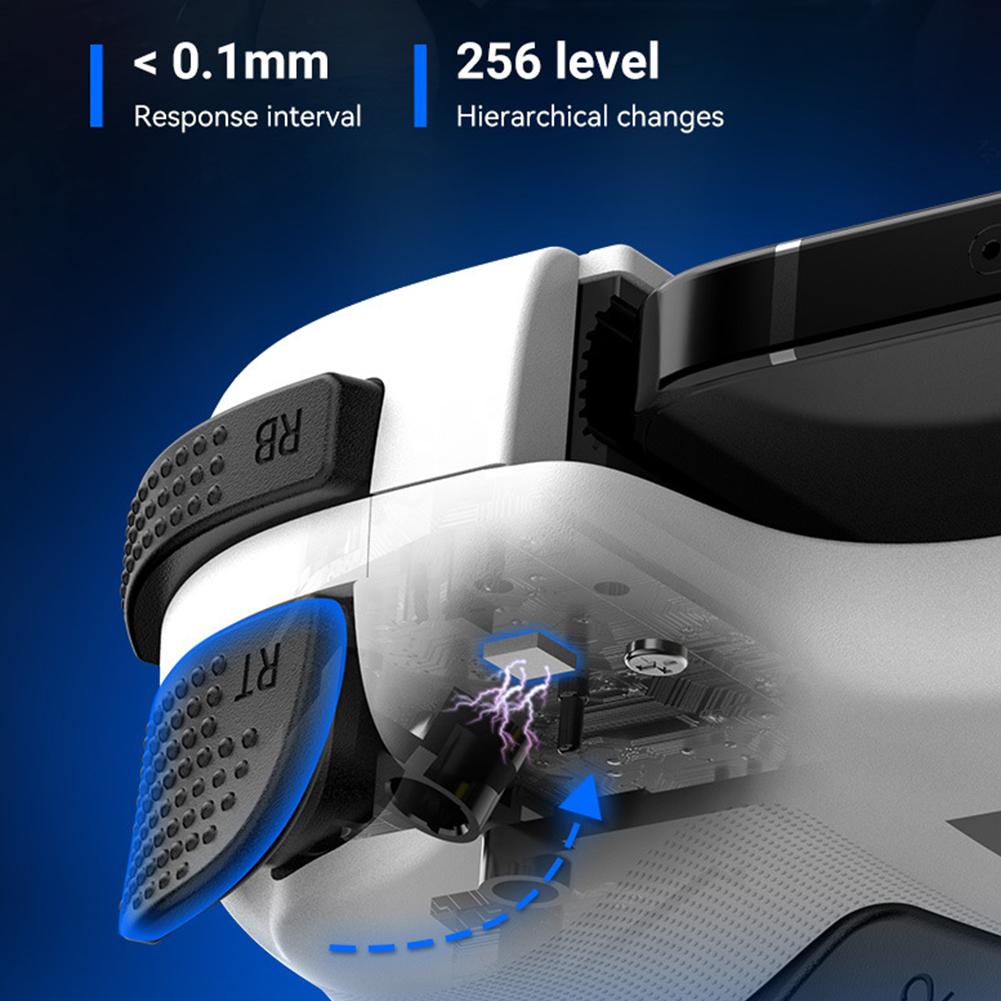 D11S Мобильный геймпад с триггерами Холла BT 5.2 Раздвижной игровой контроллер с поддержкой Turbo/Двойной вибрации для Android/SWITCH/IOS