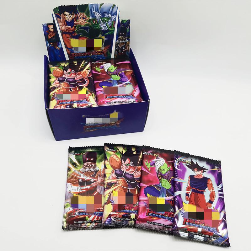 300PCS Anime Battle Cards New Fighter Card Game Tabletop Collection Deck