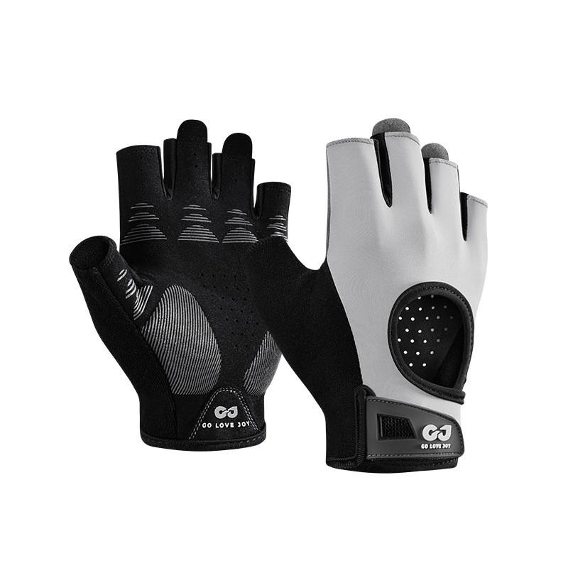 Men Women Cycling Gloves Half Finger Breathable Anti-Slip Shock Absorption Quick Dry Fitness Gym Workout XG86