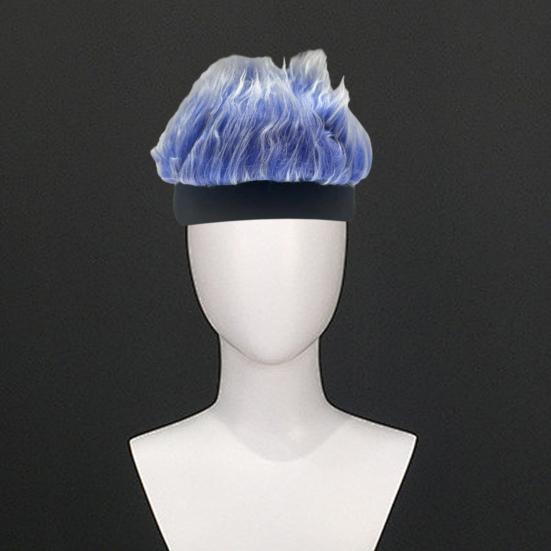 Cosplay Wig Hat Beanie Cap Super Soft High Elastic Breathable Indoor Outdoor Holiday Party Knitted Beanie Hat