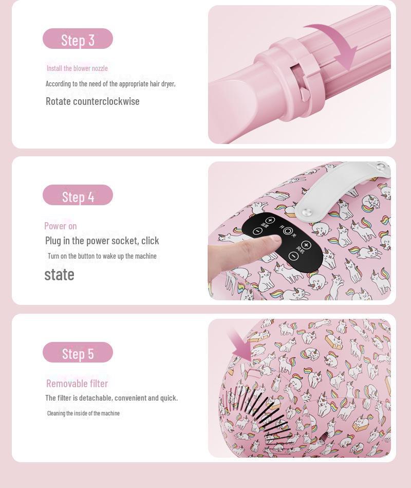 Мощный фен для собак крупных пород