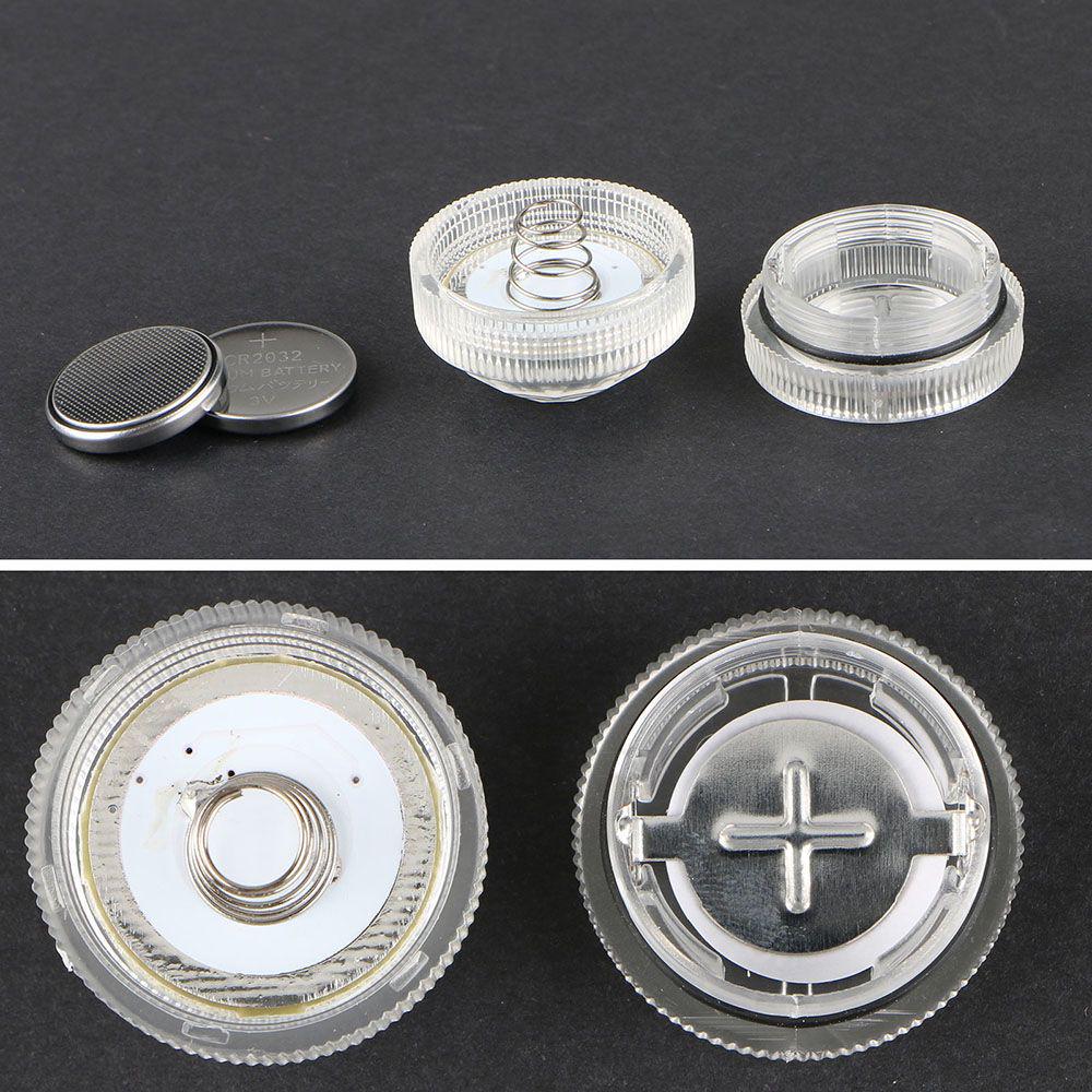 Decorations Waterproof Super Bright RGB 3 LED Light Remote Controller Submersible Lamp