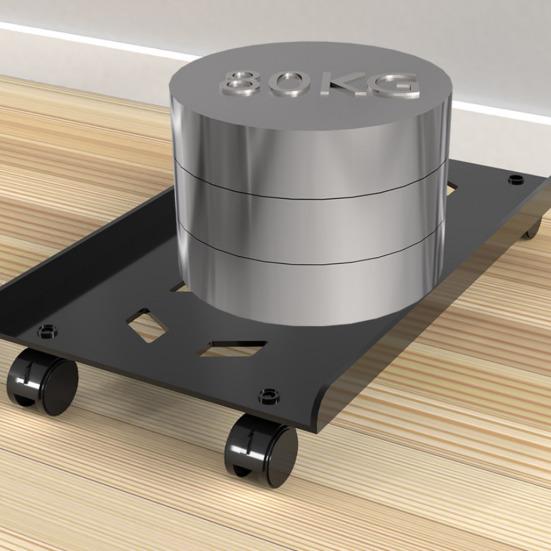 Компьютерная стойка с регулируемой шириной, грузоподъемностью 80 кг, регулируемая стальная роликовая стойка для ЦП