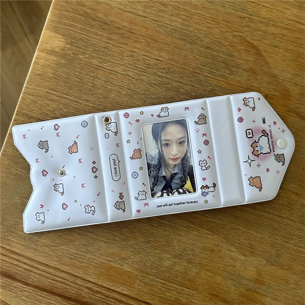 3 Inch Photocard Binder Cute Cat Idol Card Collect Book High Quality Collectible Card Album Unisex