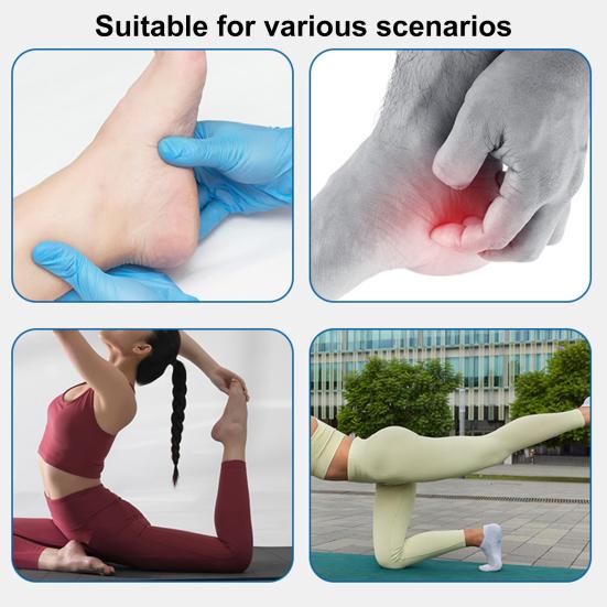 Ночная шина для лечения подошвенного фасциита, регулируемая, дышащая, для женщин, мужчин и взрослых, поддержка свода лодыжки, растяжка