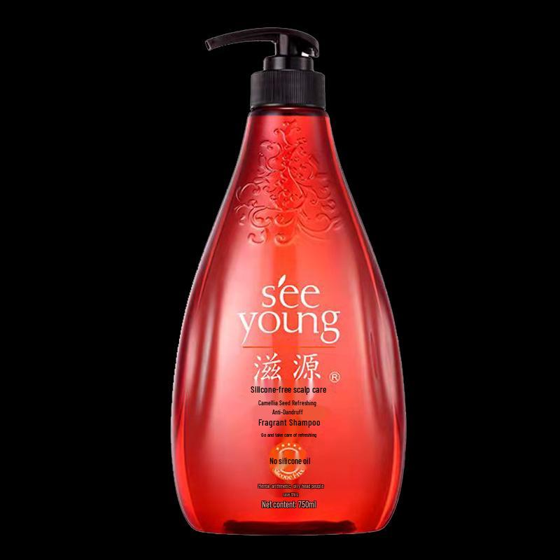 Ziyuan Tea Seed Anti-Dandruff Silicone-Free Shampoo