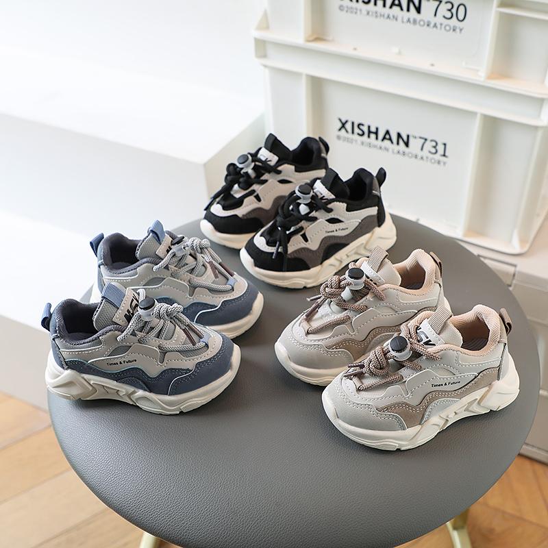 Baby Boys Shoes Kids Casual Sneakers Running Sports Shoes 2024 Spring Autumn Toddlers Boys Girls Shoes Fashion Soft for School