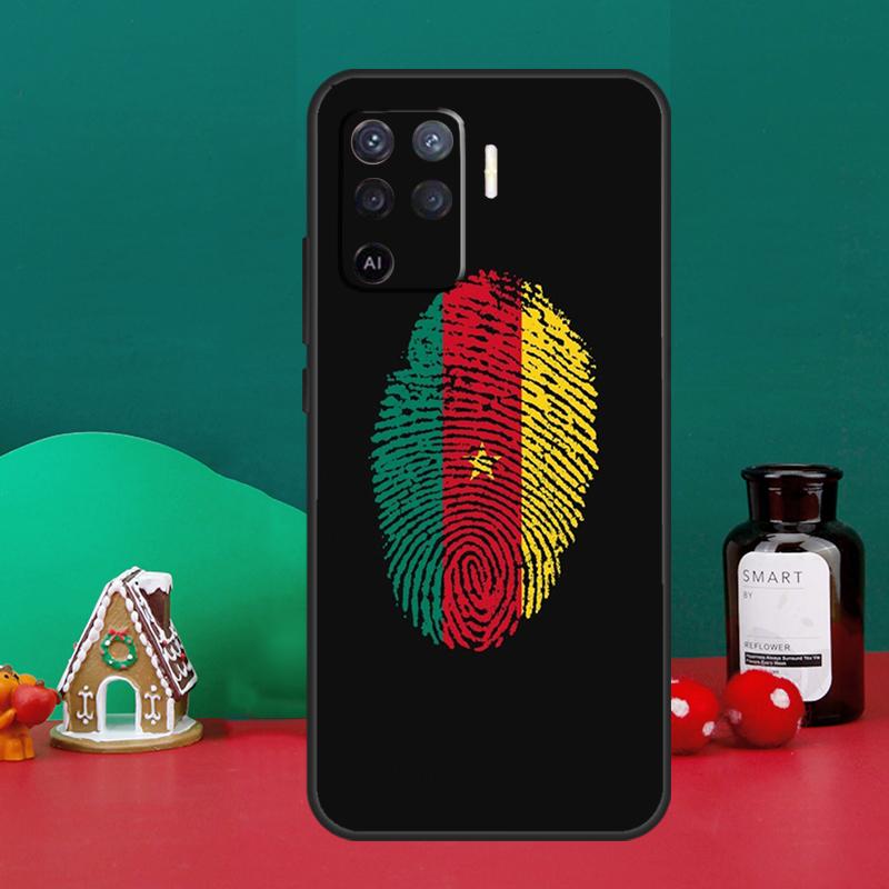 Republic of Cameroon Flag Case For Oppo A40 A60 A80 A6 A5 Pro A15 A16 A17 A57 A94 A74 A54 A76 A96 A18 A38 A58 A78 A98