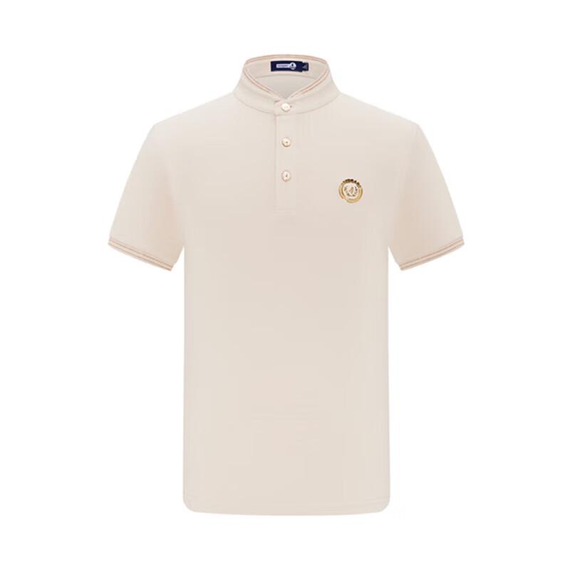 Navigare Men's Quick-Dry Stand-Collar Short-Sleeve Polo Shirt