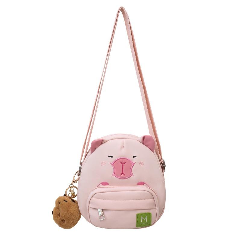 Инс новая сумка-мессенджер капибара милая девушка студентка выходит сумка для хранения мультяшная капибара рюкзак на молнии