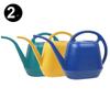 Children's Portable 2L Long Spout Watering Can - Durable Plastic for Household Gardening