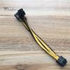 Портативный кабель PCI-E 6-pin на 2x 8-pin для видеокарты GPU, удлинитель, разветвитель питания PCI Express