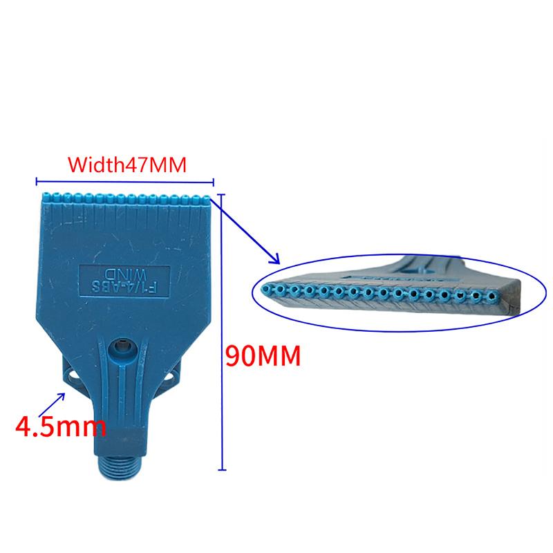Nozzle Abs Air Knife Nozzle Air Compressed Drying Nozzle Air Blower Wind