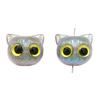 Handmade Beads Acrylic Cartoon Animal Cat Beads Small Waking Lion Straight Hole Beads Children's Handmade Diy Beading String Jewelry Accessories