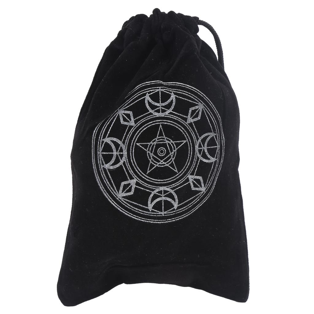 17 X 11.5cm Tarot Bag Pouch Playing Cards Jewelry Coins Accessory Storage Drawstring Bag