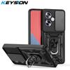 KEYSION Противоударный защитный чехол для OnePlus Nord N30 SE 5G, защитное кольцо для объектива камеры с кольцом-подставкой, чехол для телефона 1+ Nord N30 SE