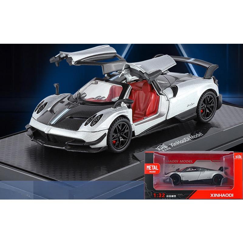 Pagani Huayra 1/32 литая спортивная модель автомобиля со звуком и светом, коллекционная игрушечная гоночная машина
