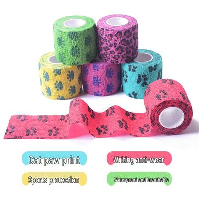 Серия «Кошачья лапка» Самоклеящийся бинт: Нетканая спортивная защита для баскетбола и бадминтона