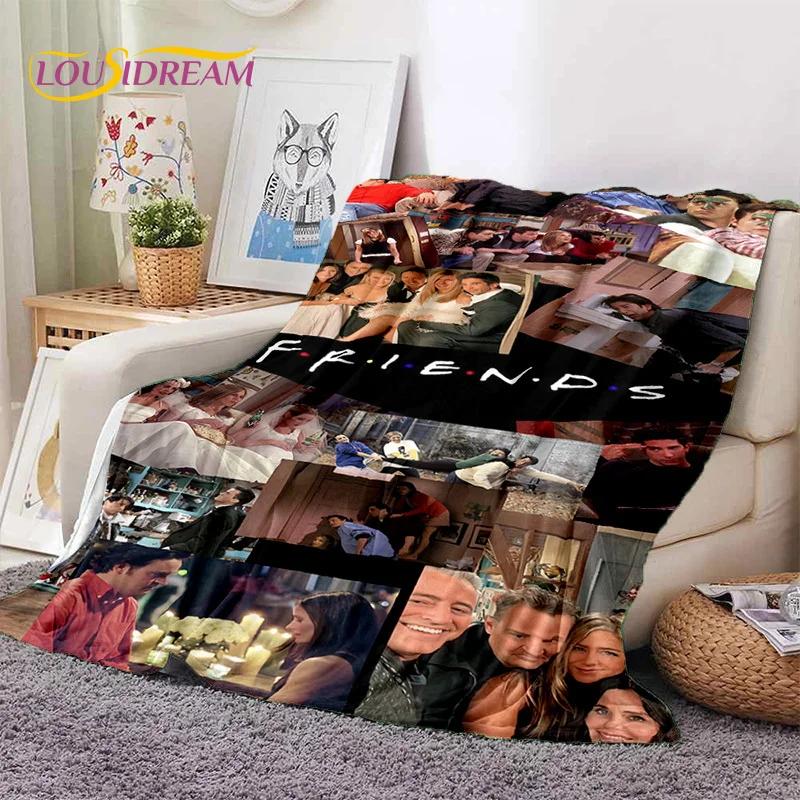 New Friends Classics TV 3D Soft Flannel Blanket for Beds Bedroom Sofa Picnic,Throw Blanket for Cover Outdoor Leisure Kid Gift