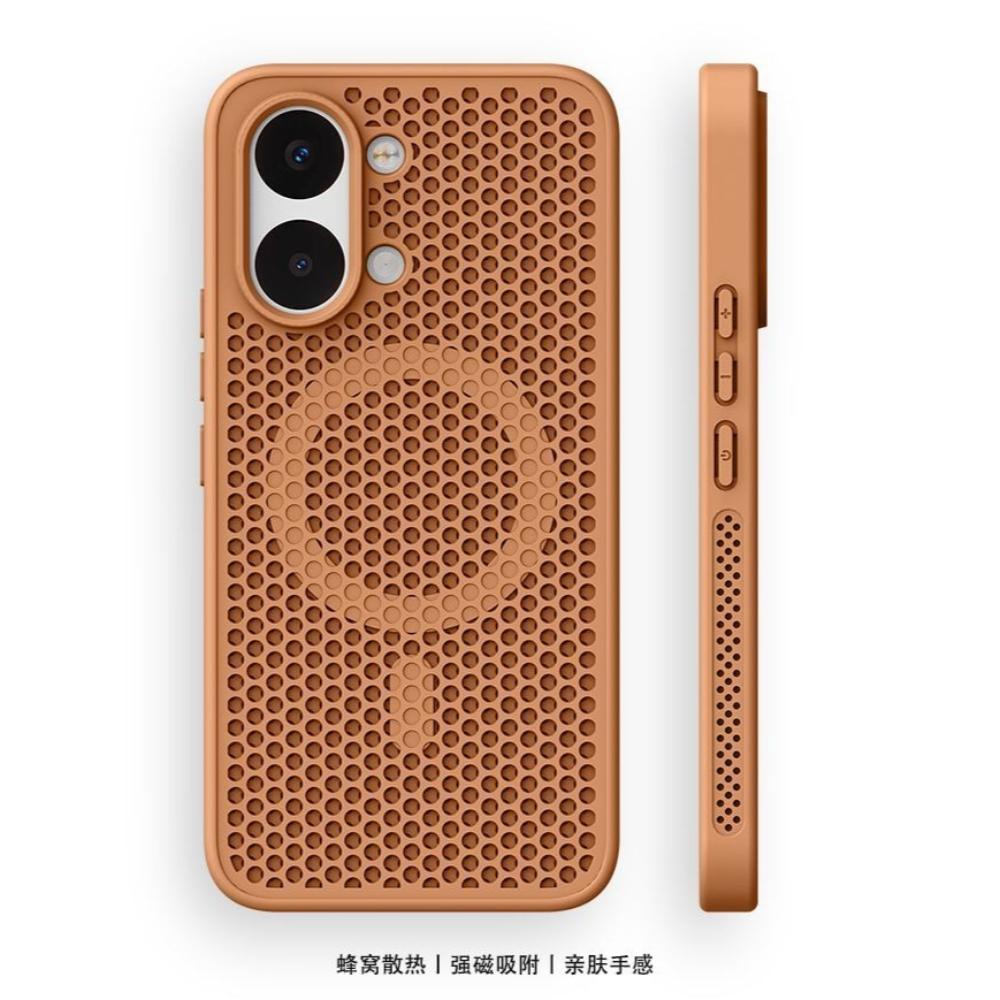 Чехол для POCO X8 Pro Max, Жесткий ПК+ТПУ, Сотовая структура, Отвод тепла, Магнитный, Нескользящий, Защитная задняя крышка для корпуса POCO X8 Pro