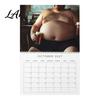 Office Gag Present for Colleagues 2027 Beer Bellies Wall Calendar Funny Men Photo Monthly Planner with Coil Humorous Gift Binding Home Bar