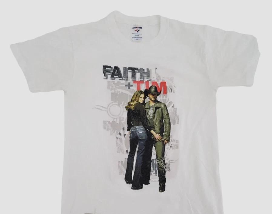 Tim McGraw Faith Hill 2006 Tour T-Shirt Size Small Soul 2 Soul G T-shirt T