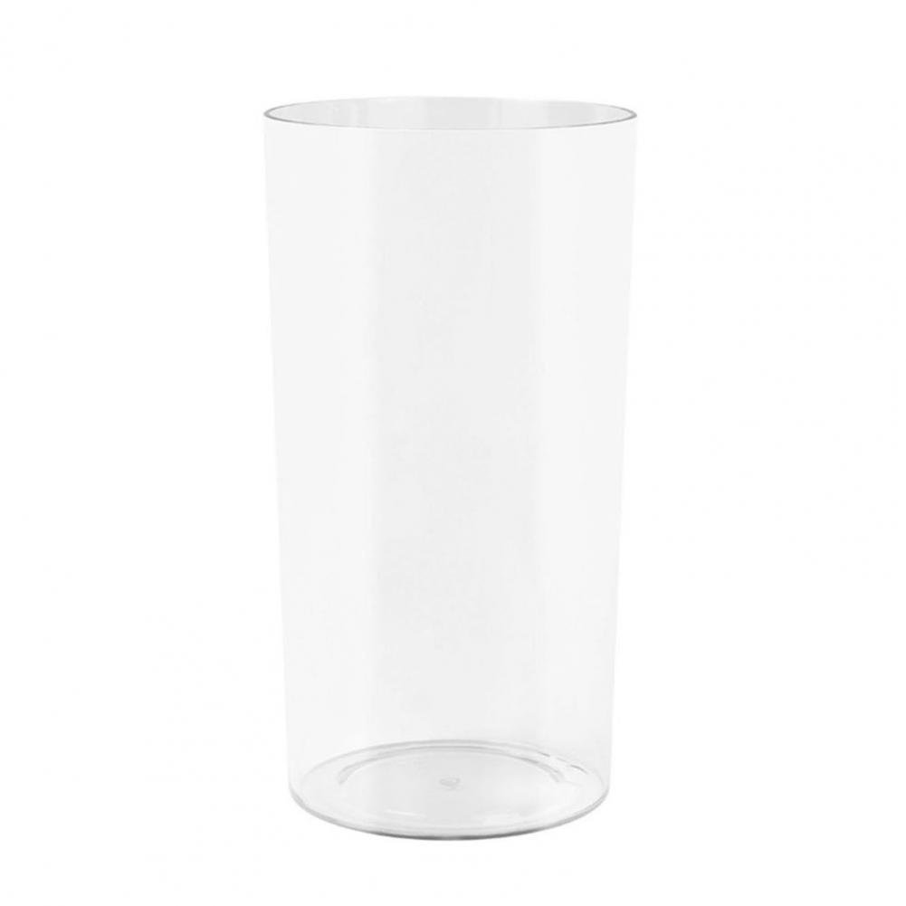 Ваза для цветов Элегантная цилиндрическая ваза для цветов на свадьбу, центральный элемент для украшения обеденного стола, прозрачная гидропоника для растений