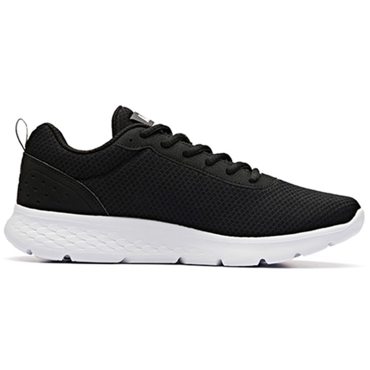 Anta Casual Shock Absorbing Non-Slip Wear-Resistant Breathable Lightweight Low-Top Running Shoes Men Sneaker Black 912325525-4