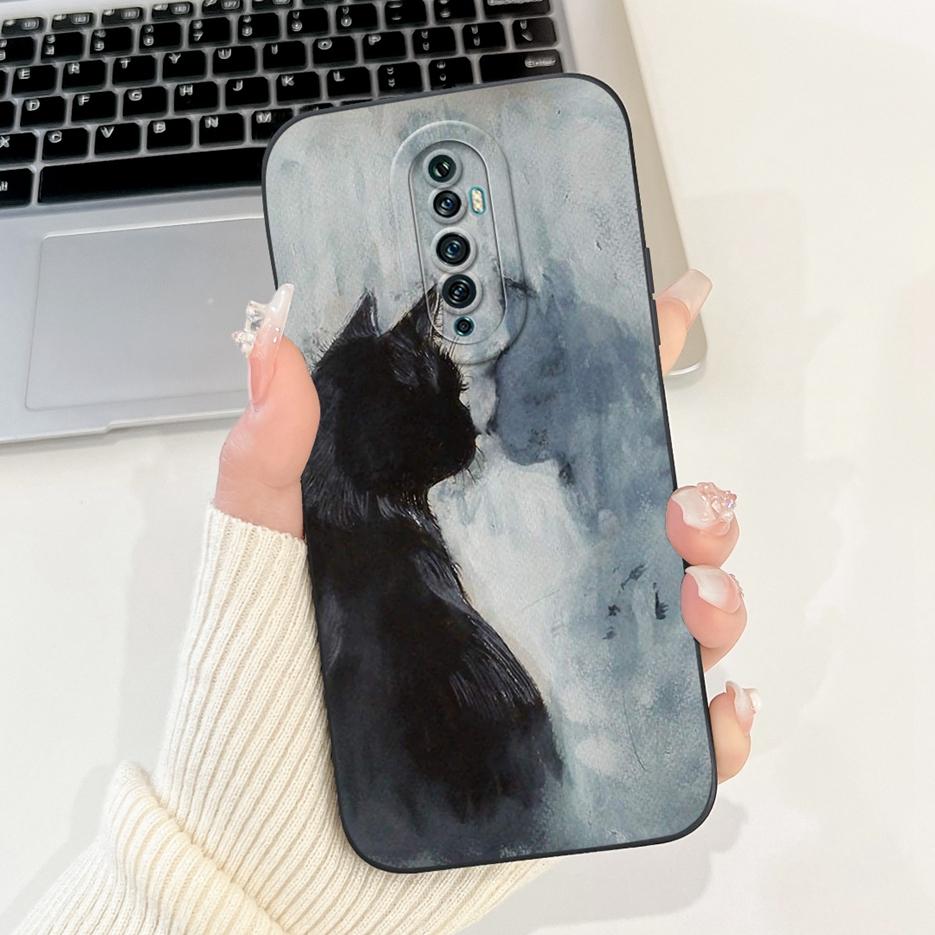 For Oppo Reno2 F Case Reno 2Z Unique Candy Painted Cover Soft Silicone Phone Case For Reno 2 2F Reno2 Z Reno2F Back Cover Bumper