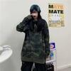 2023 Hong Kong Hip-Hop Trend Camouflage Unisex Hooded Jacket for Spring and Autumn