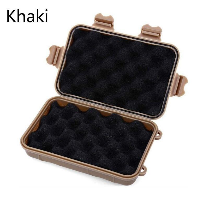 Small Use Large/Small Tactical Gear Tool Case Shockproof Carry Outdoor Waterproof Box Survival Storag