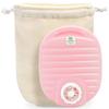 Doi Metal Chemical Mini Hot Water Bottle, Eco Nano, 780ml, Pink, 223309